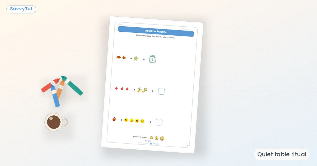 Calm attention swap — evening focus without screens | SavvyTot