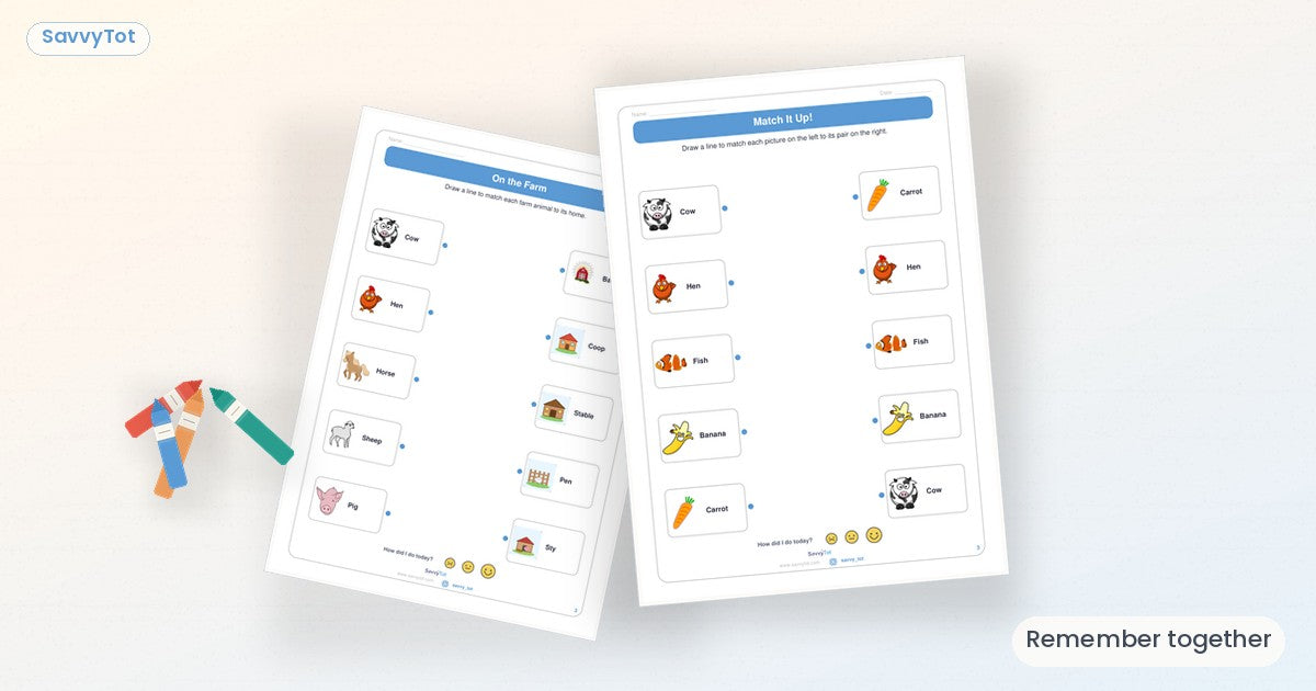 Memory games that build real learning | SavvyTot