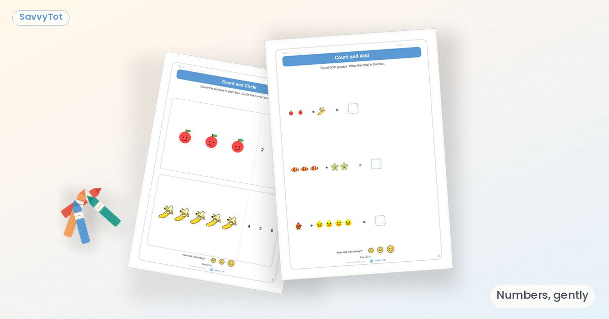 Number sense vs counting | SavvyTot