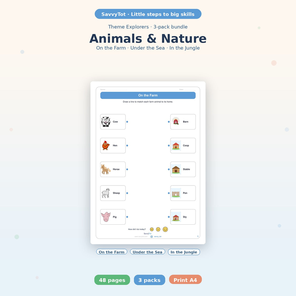 SavvyTot Animals Nature cover
