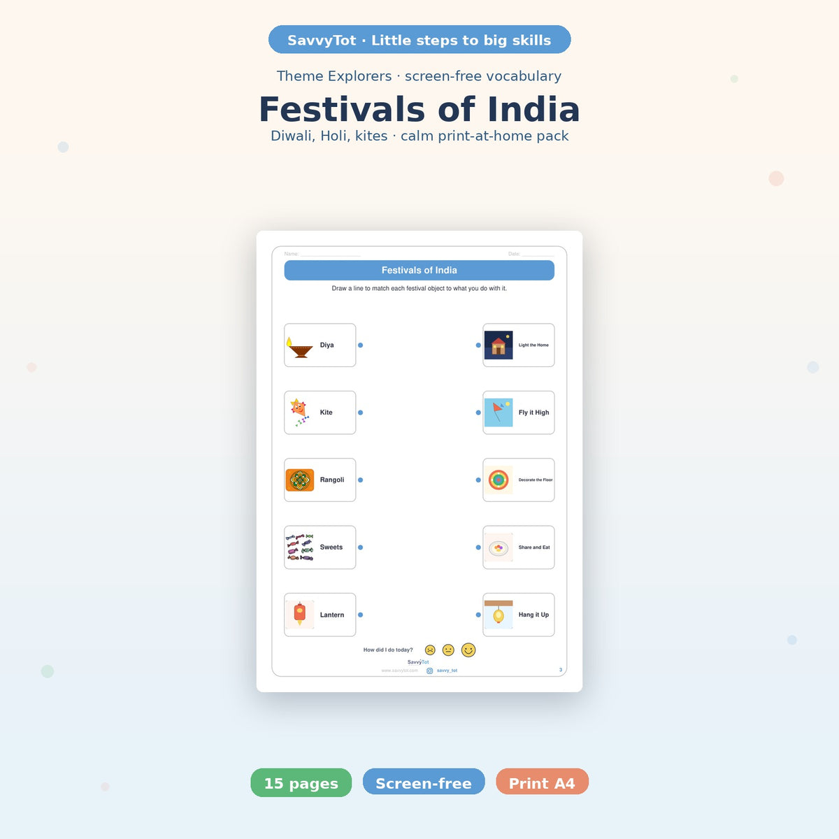 SavvyTot Festivals of India cover